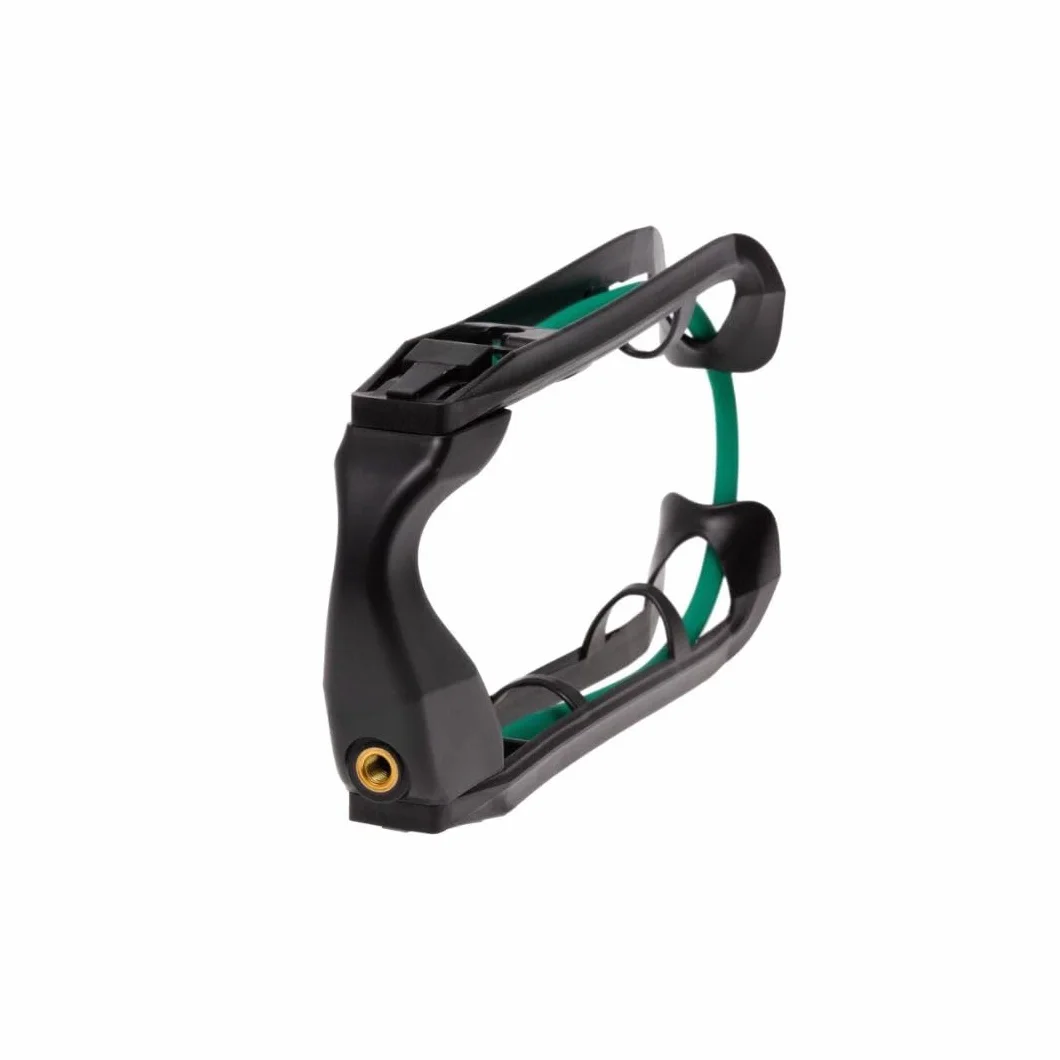 YAK Archery Pedago Grip Trainer pour archers – Appareil d'entraînement avec bandes élastiques variables et poids 270 g