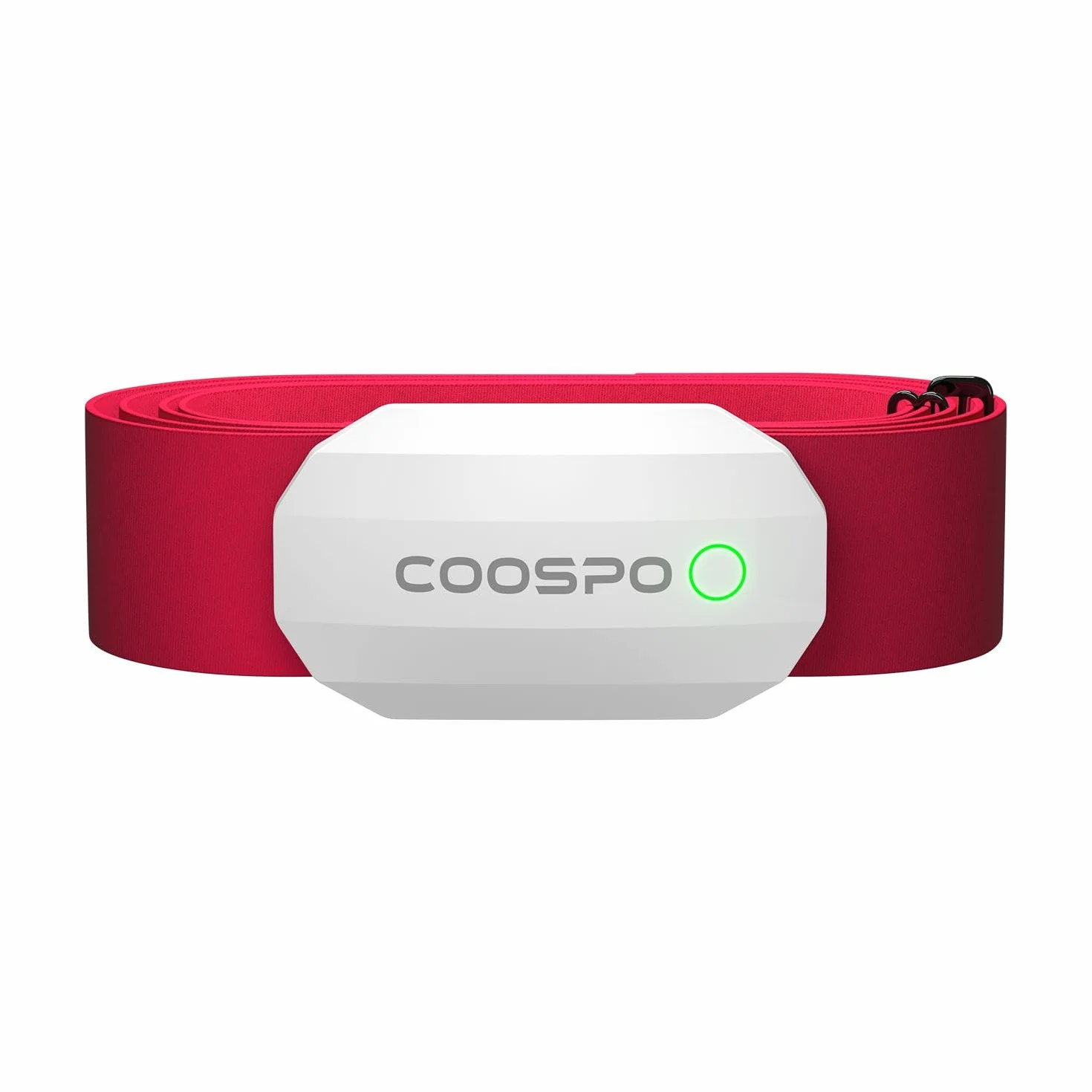 COOSPO H808S Capteur de Fréquence Cardiaque Bluetooth 5.0 Ant+ IP67 Étanche ECG/EKG