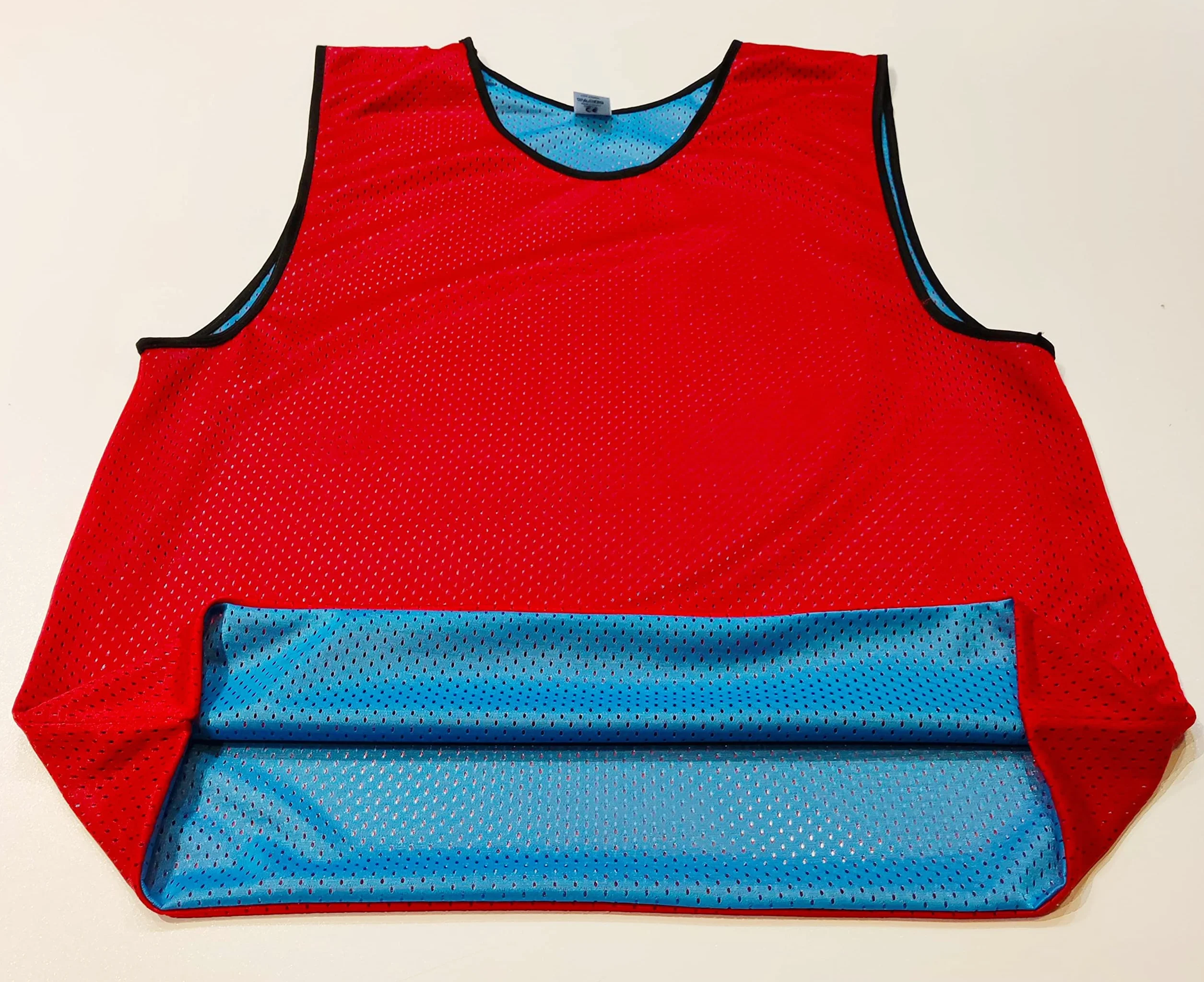Maillots réversible de Football Gilets Double Face Chasubles pour Enfants Juniors Adultes Dossard Hommes Femmes