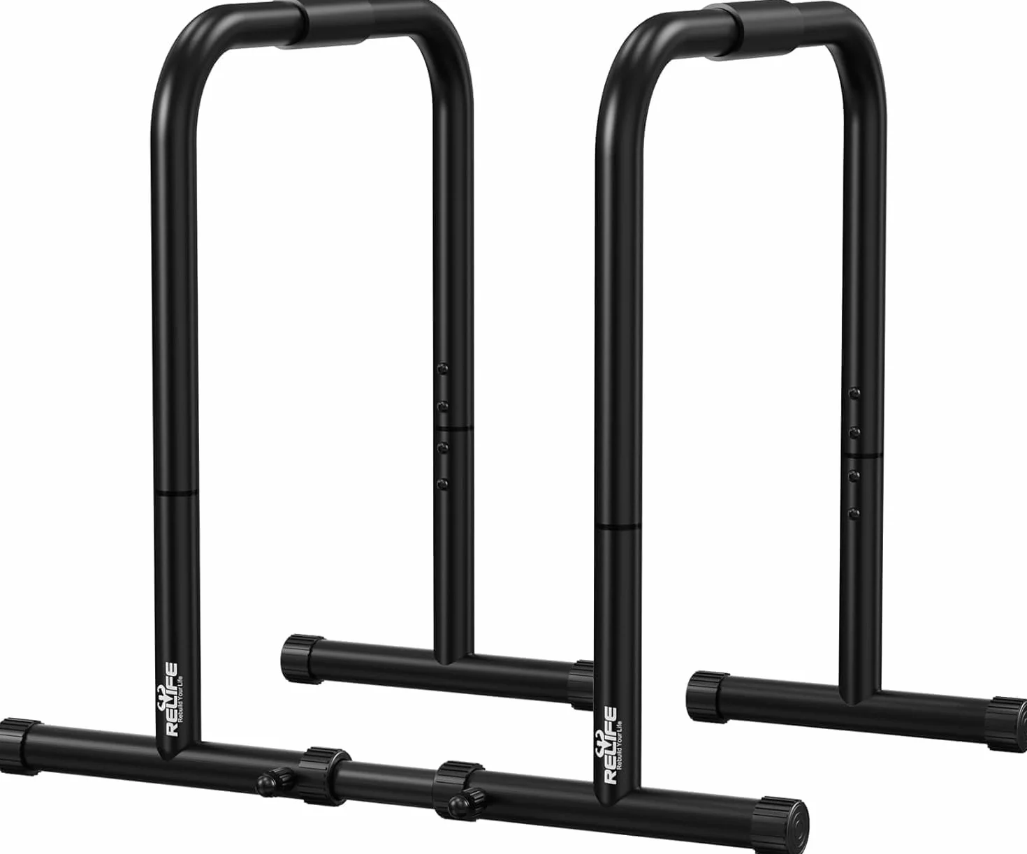 REBUILD YOUR LIFE Dips Barre Parallèle Station de Musculation Réglable