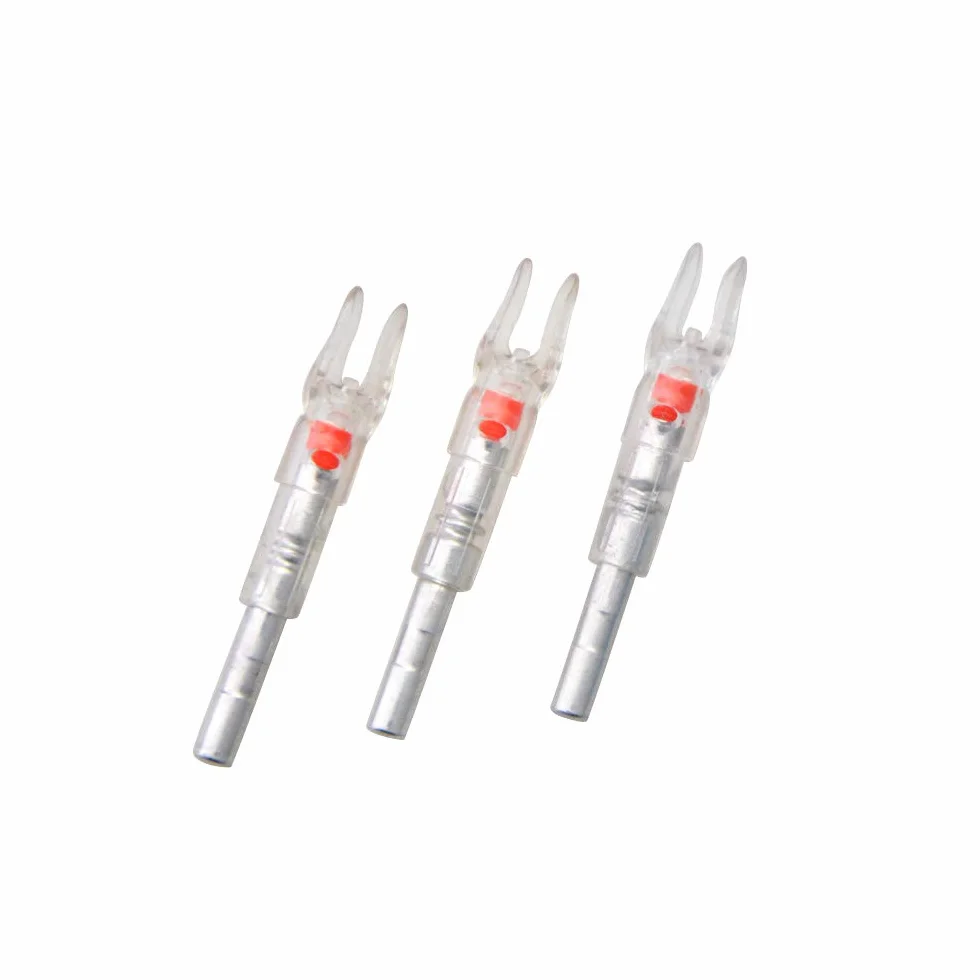 Encoche de la Flèche Lumineuse LED Lighted Nocks 6.2mm pour Flèche Arbre