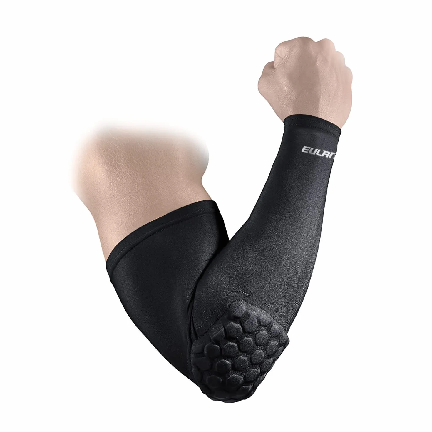 EULANT Coudière Volley Manchette Bras Basket 1 Paire Protection Coude Sport