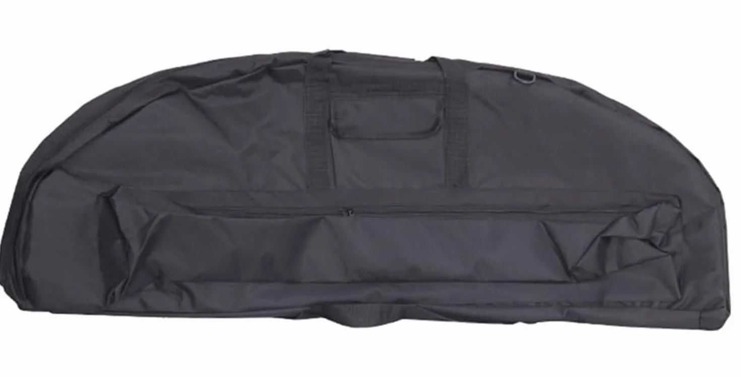 Sac d'arc à poulies en toile de grande capacité avec bretelles réglables, portable 115cm
