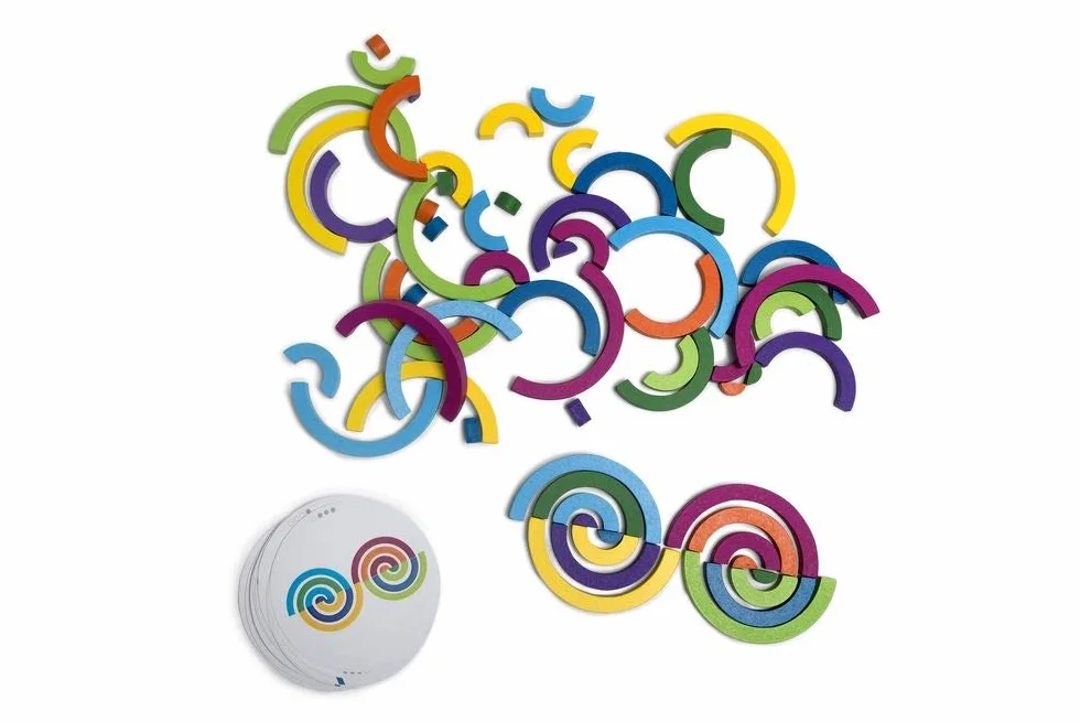 GA372 Arcs de Vitesse Multicolor