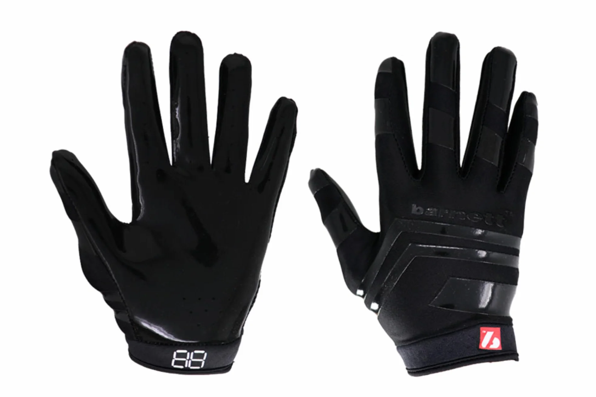 Barnett FRG-03 Gants de Football américain Pro Receveur Noir