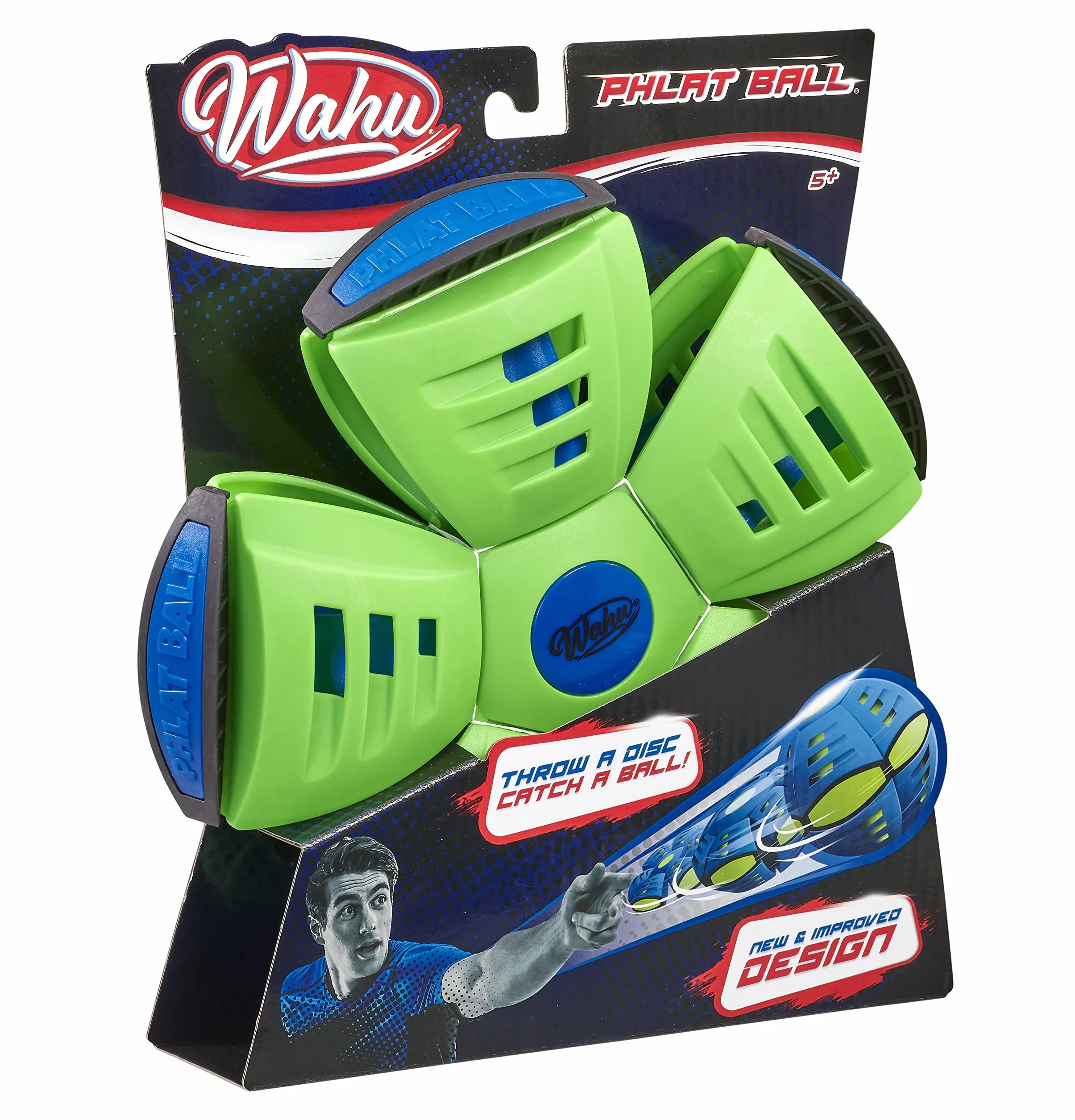 PHLAT BALL Classic Vert Disque Volant Transformable Frisbee Jeux Extérieur Enfant 6 Ans