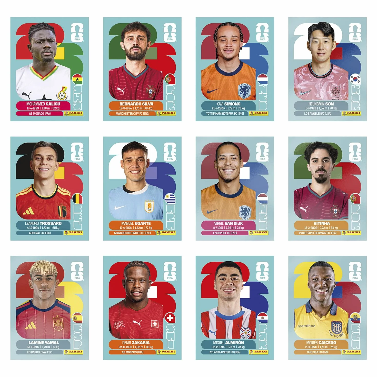 Panini Coupe du Monde FIFA 2026 Stickers - Boîte métal Grand Format 16 Pochettes
