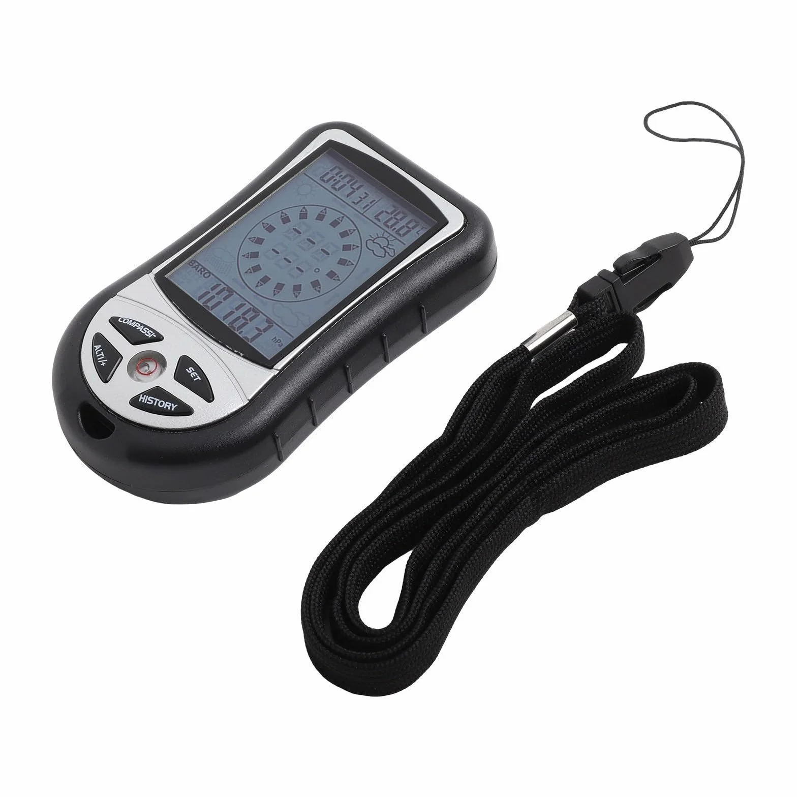 Altimètre baromètre thermomètre multifonction de poche randonnée