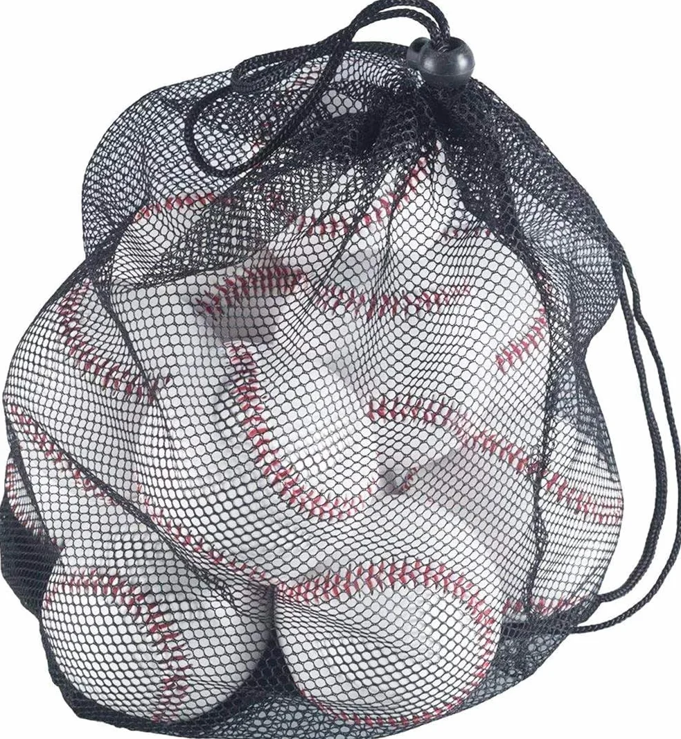 Tebery Lot de 12 Baseball Official League Taille Officielle Softball Jeu de Loisirs