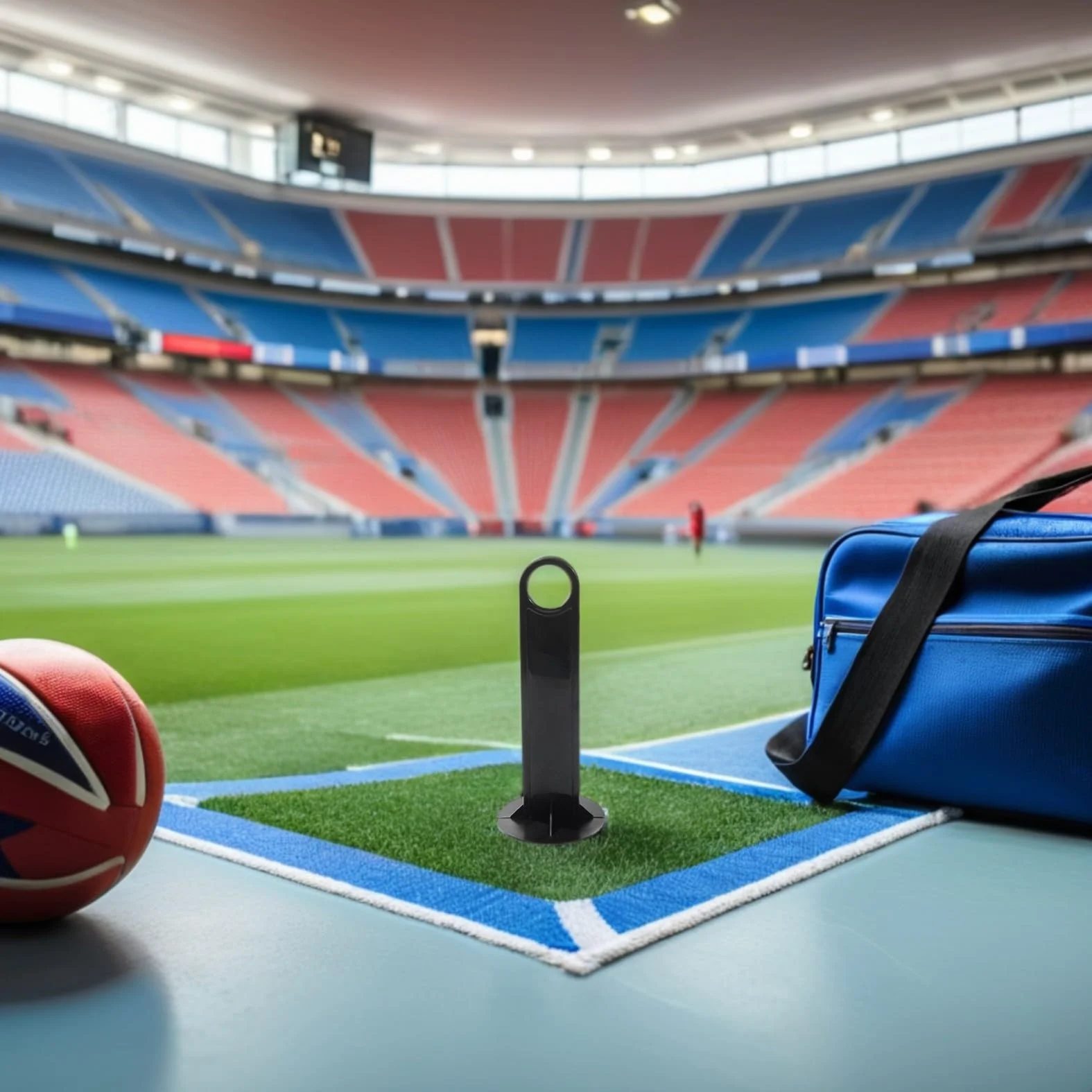 Porte-Cône De Football Portable 5 Pièces Support De Rangement en Polypropylène avec Poignée