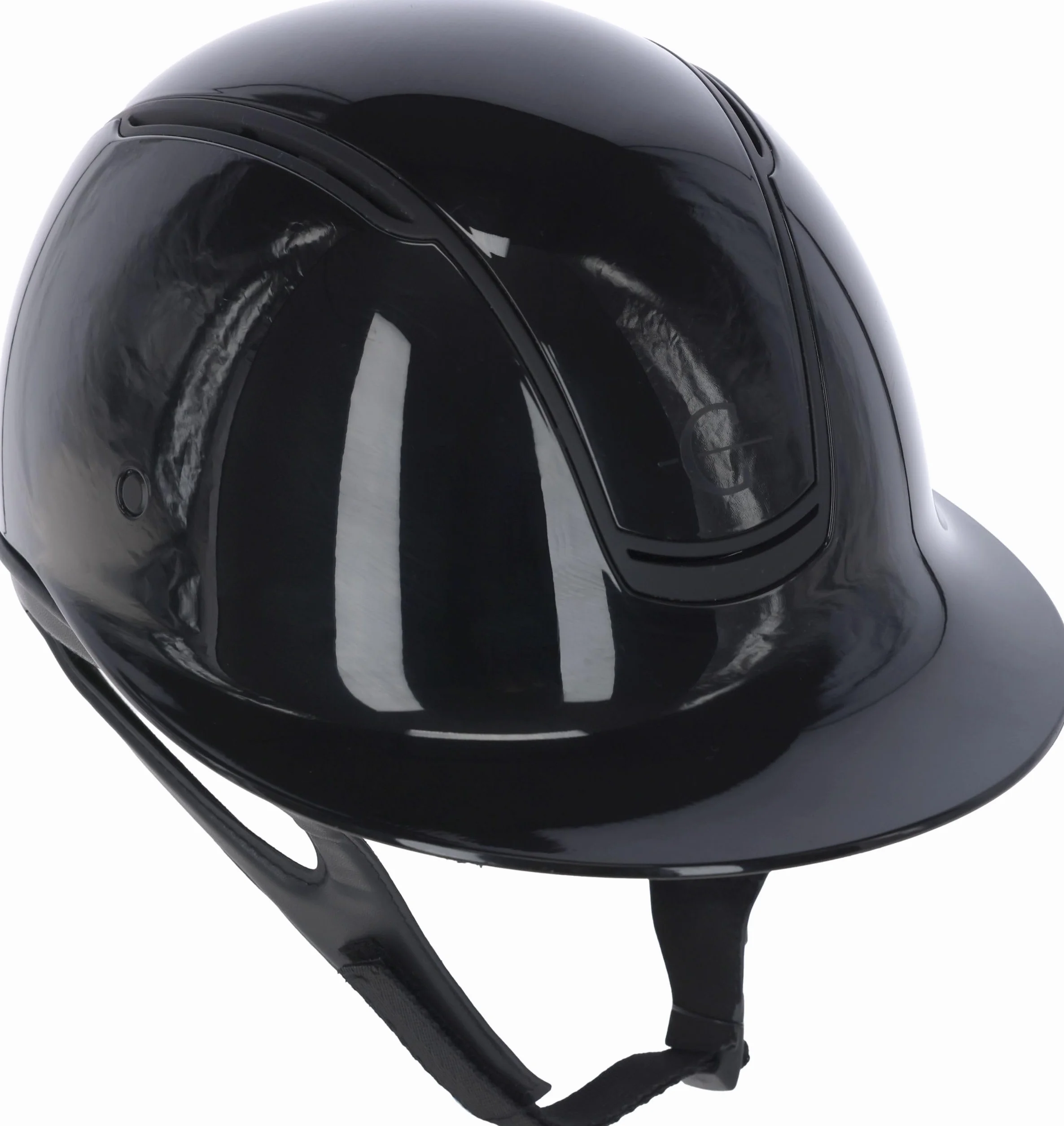 Covalliero Casque d'équitation Eclipse Polo brillant noir laqué 56-58 cm ERT