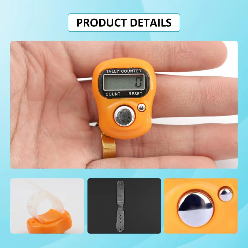 KARELLS Compteur Manuel, Compteurs de Doigts Clicker