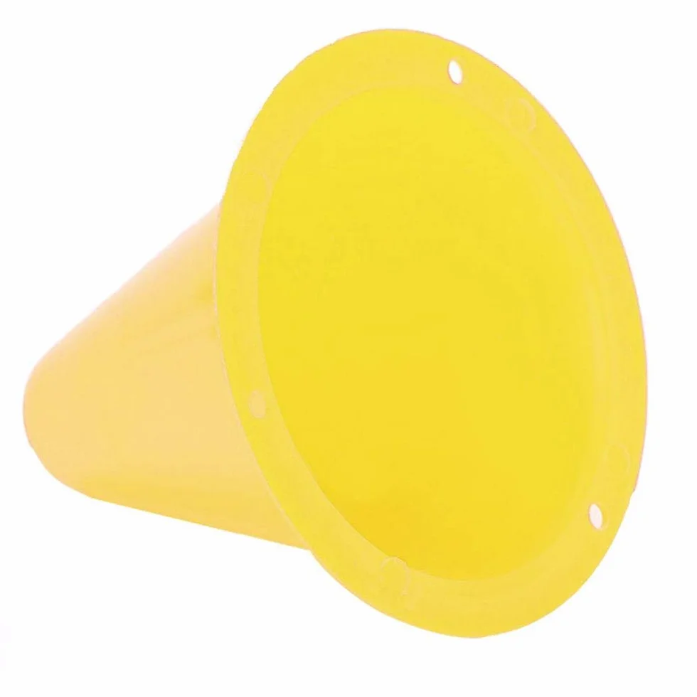 Cone Sport Soccer 10pcs cône d'entraînement de Football Barrières en Plastique Porte-marqueur