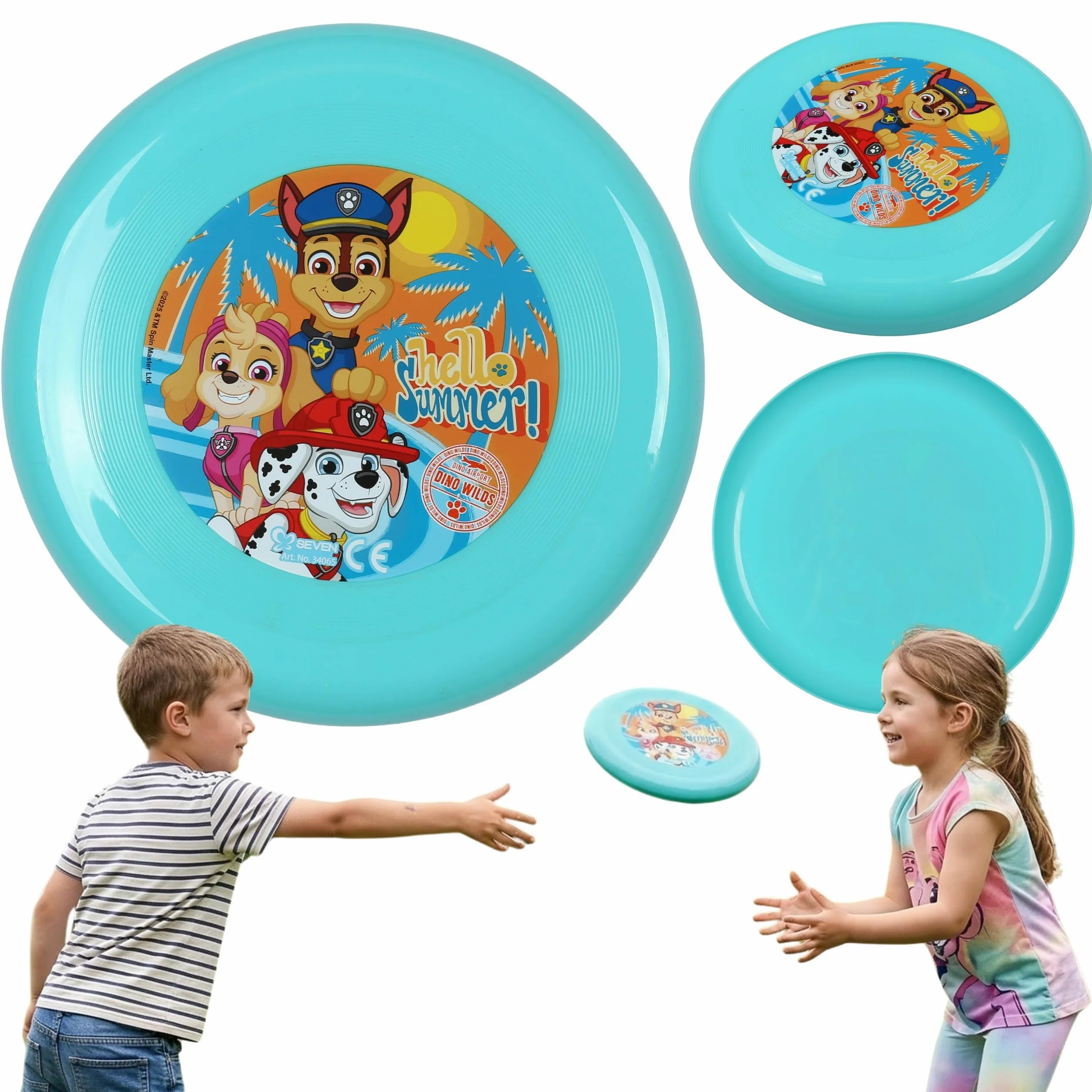 Disque Volant Paw Patrol Marvel Disney Frisbee 23 cm