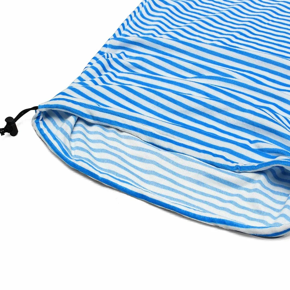 Shumo Housse de Protection pour Surfboard à Rayures Bleues et Blanches