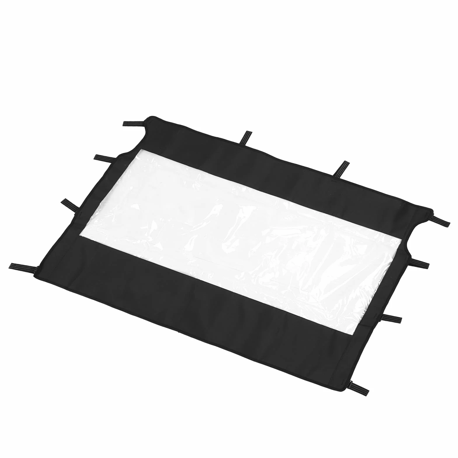 Jiawu Pare-brise Avant UTV Rhino 450 660 700 PVC Remplacement Transparent