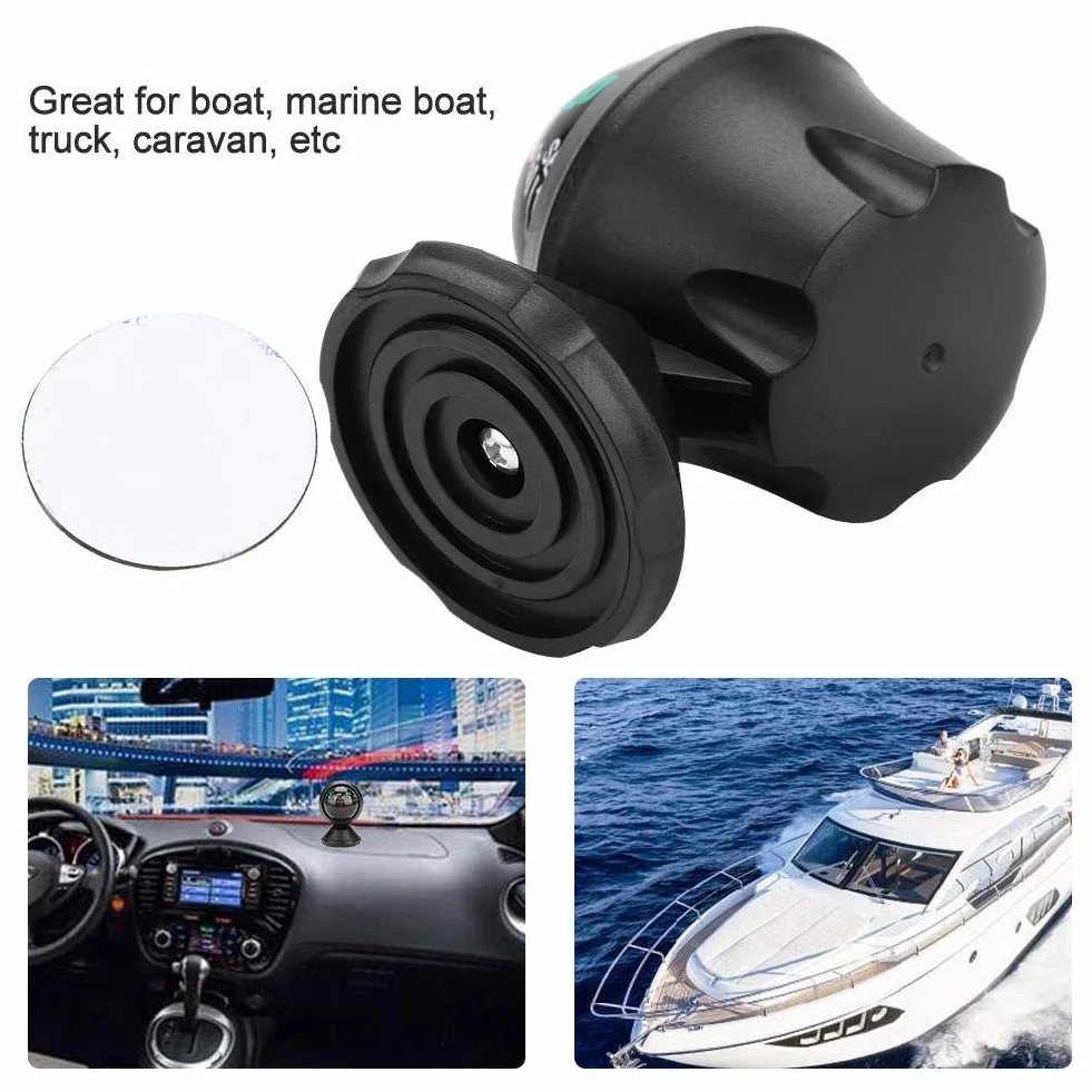 Boussole Marine Électronique avec Vision Nocturne Réglable - Compas de Navigation pour Voiture et Bateau