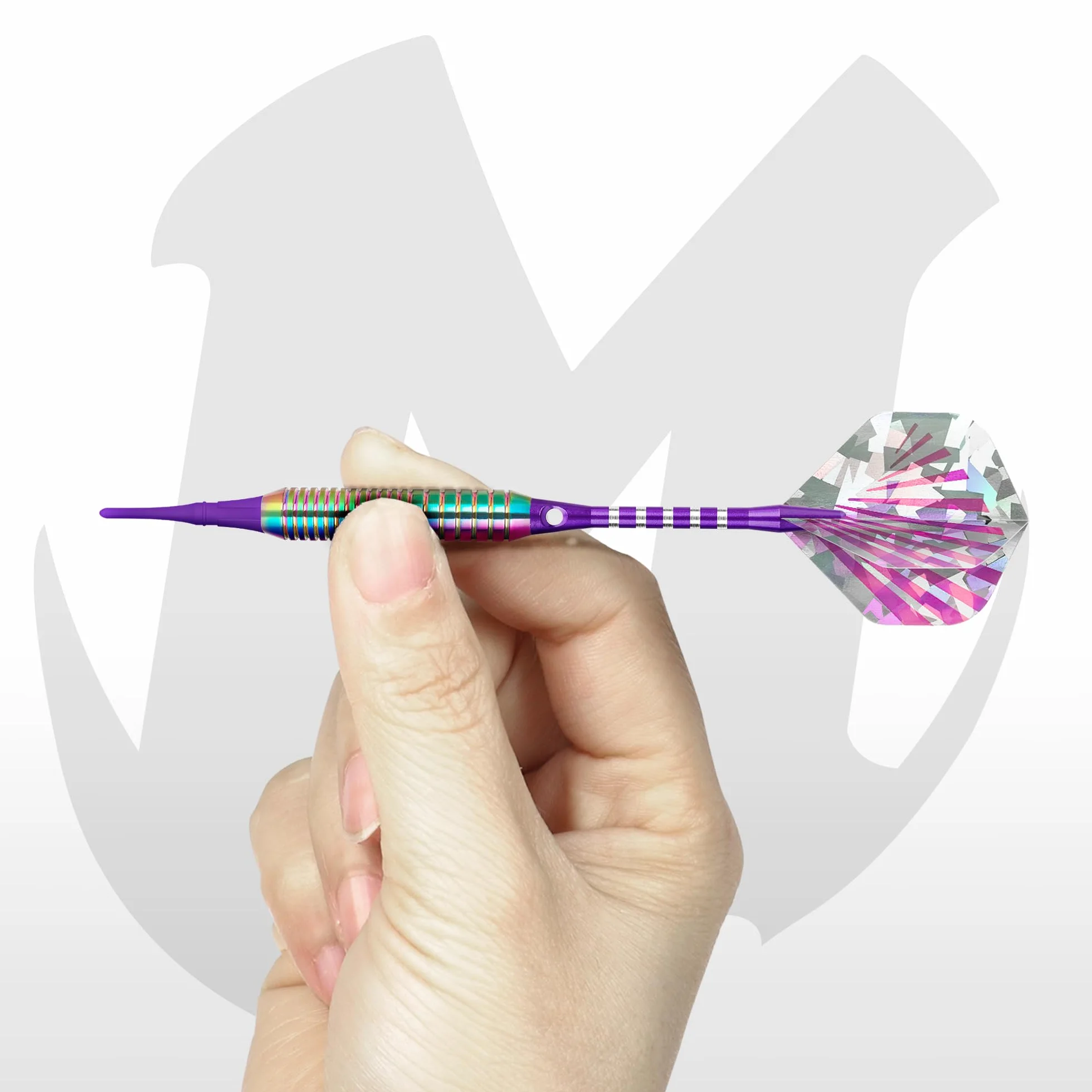 Fléchettes professionnelles souples 18 g avec pointes en plastique pour cible électronique