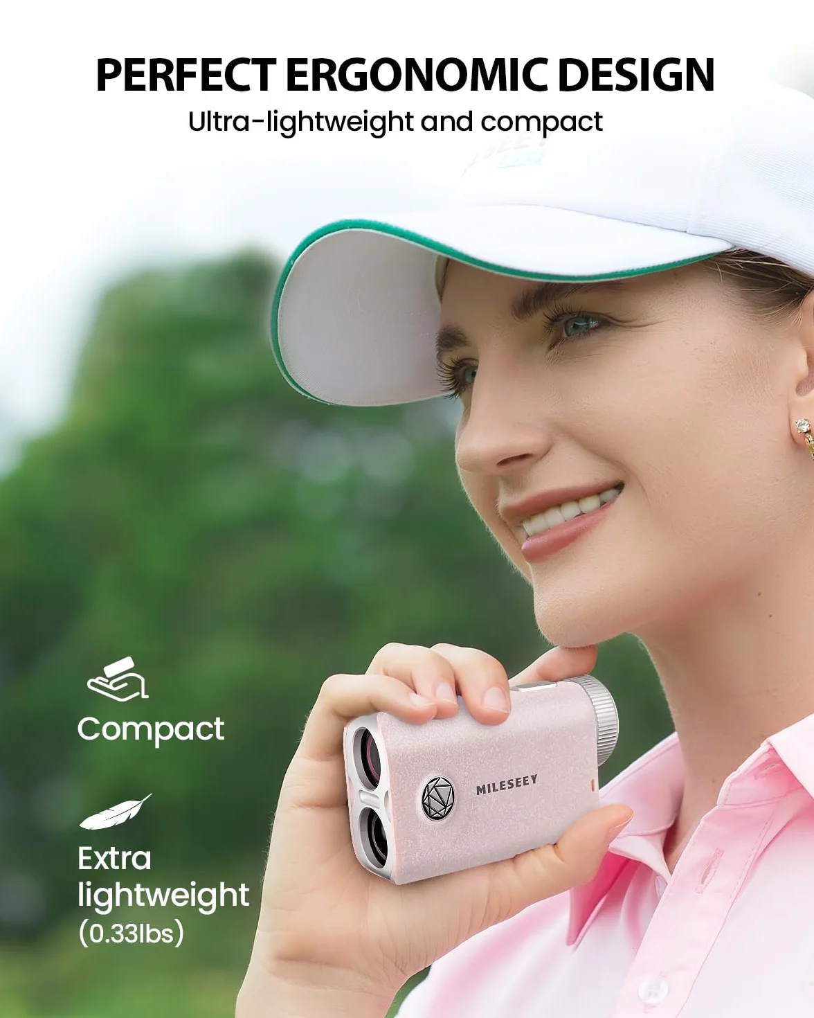 Télémètre Laser Golf IP65 Étanche 1000 Yards Rechargeable Haut de Gamme
