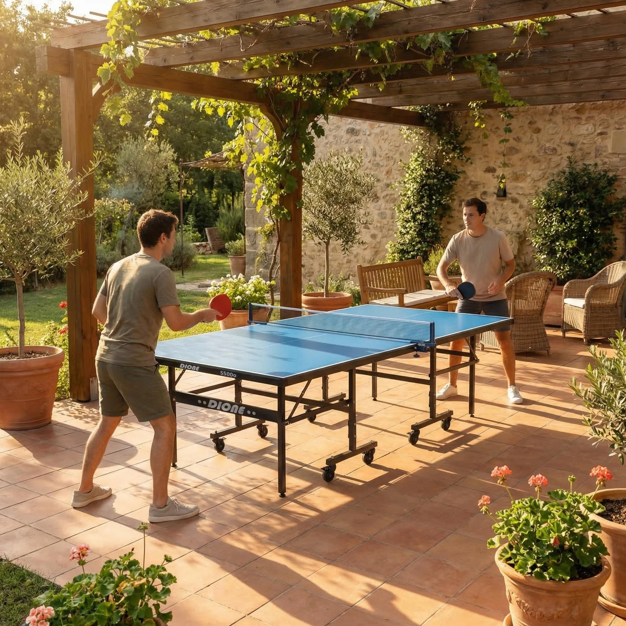 Dione Tennis de Table S500o 274x152cm 6mm Outdoor Portable