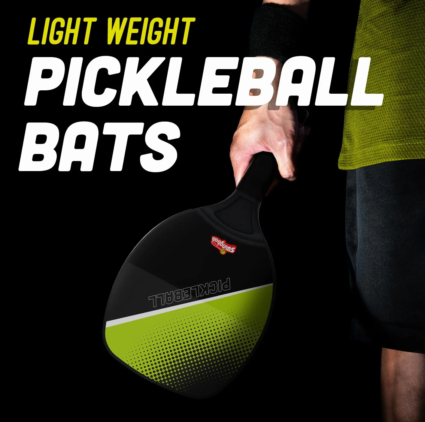 Swingball Pickleball All Surface Noir/Jaune Taille Unique