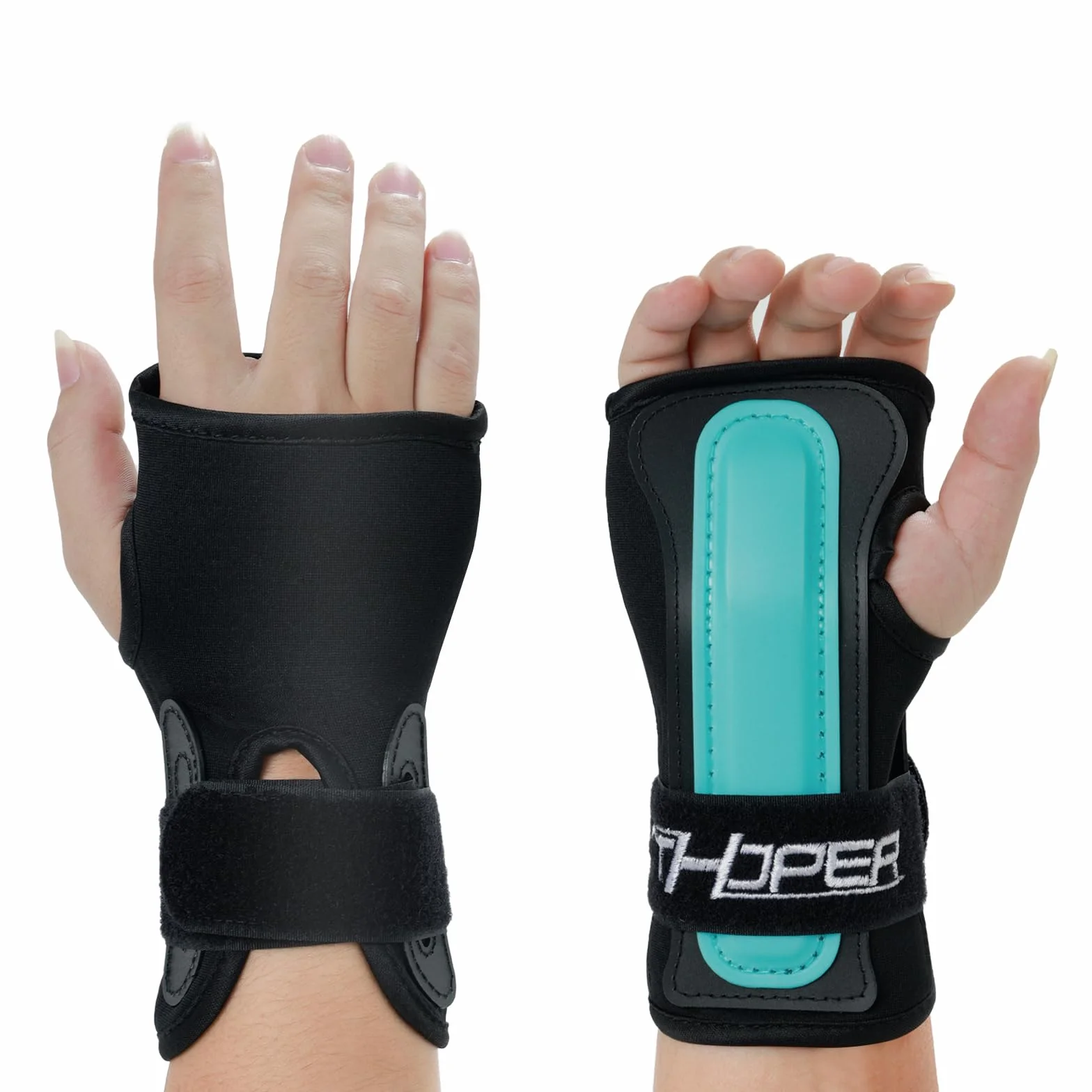 Protège-Poignets de Sport pour Snowboard, Ski, Skateboard, Roller (1 Paire)