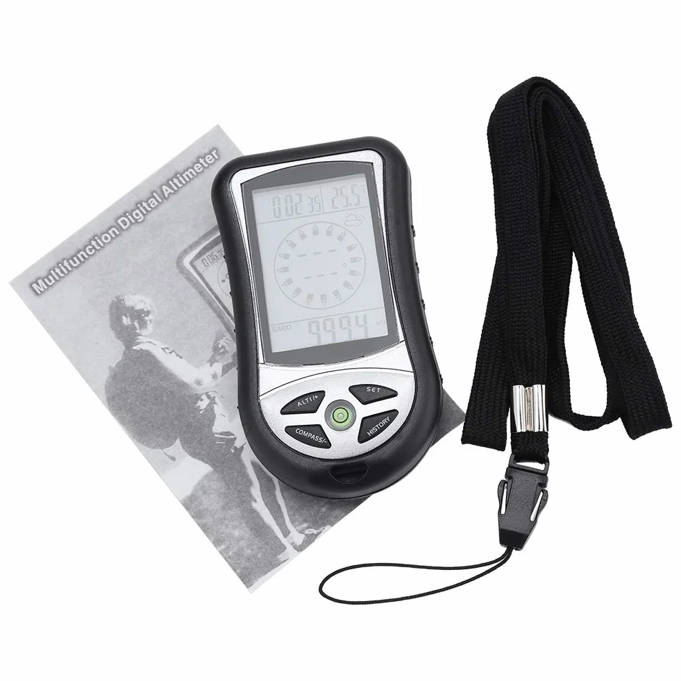 Boussole Numérique GPS Portable Navigation pour Randonnée en Plein Air
