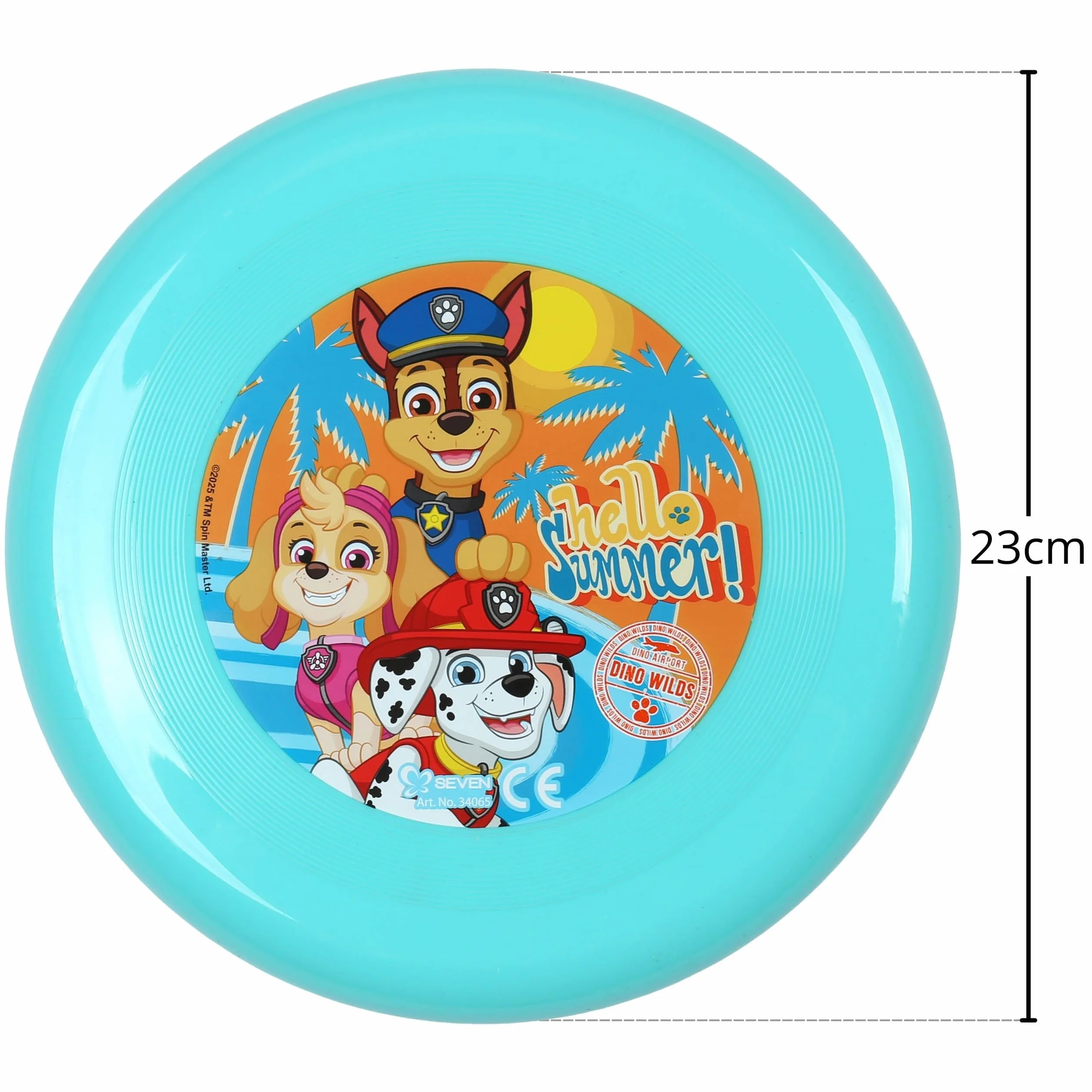 Disque Volant Paw Patrol Marvel Disney Frisbee 23 cm