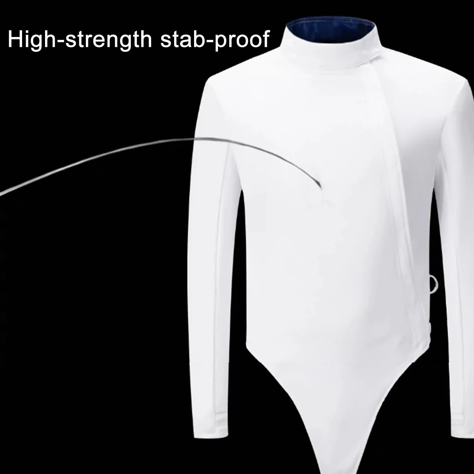 Veste d'Escrime Combinaison de Protection Aluminium 350 N pour Escrimeurs