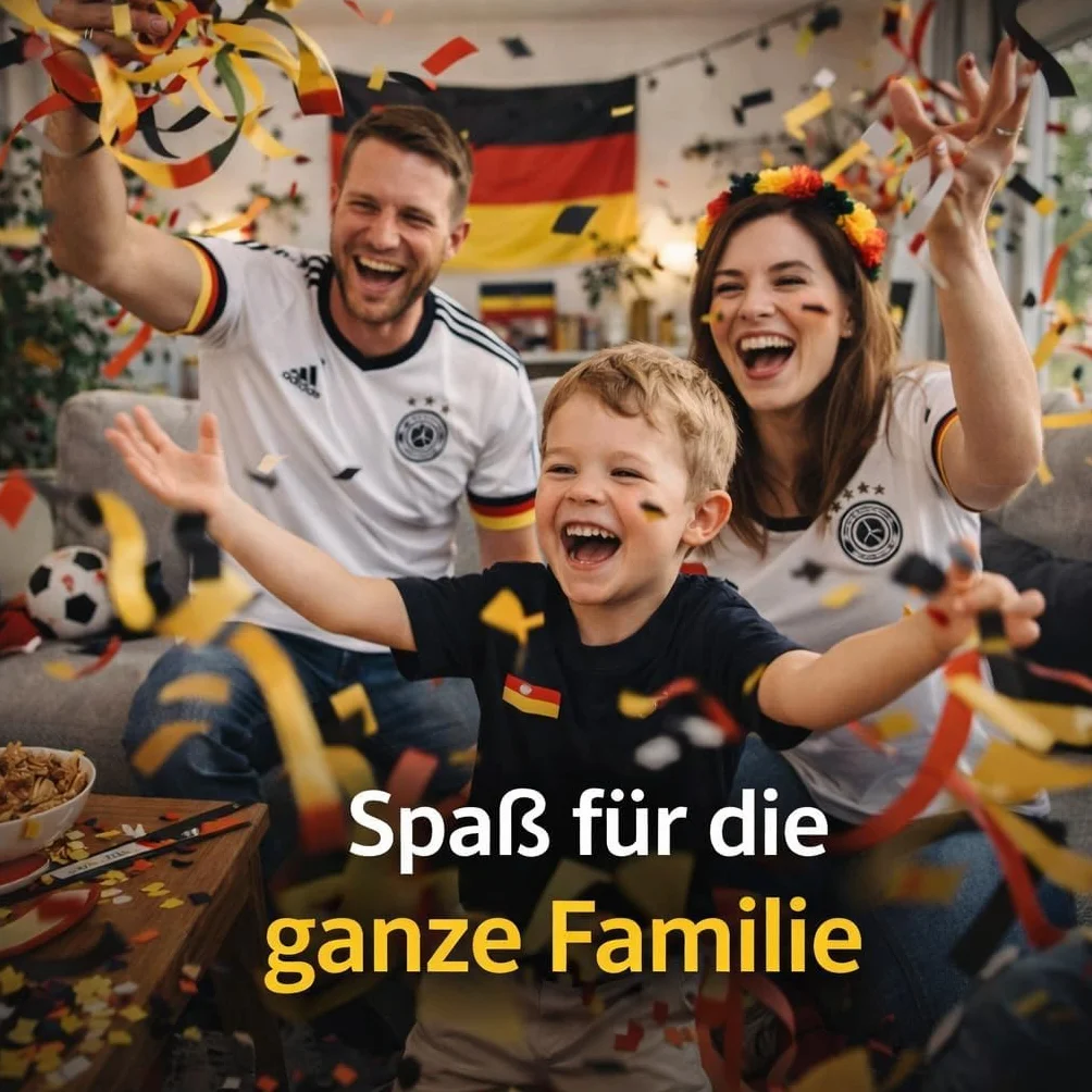 Lot de 3 crayons de maquillage Allemagne - Noir, rouge, jaune (doré) - Décoration fête football Euro 2024