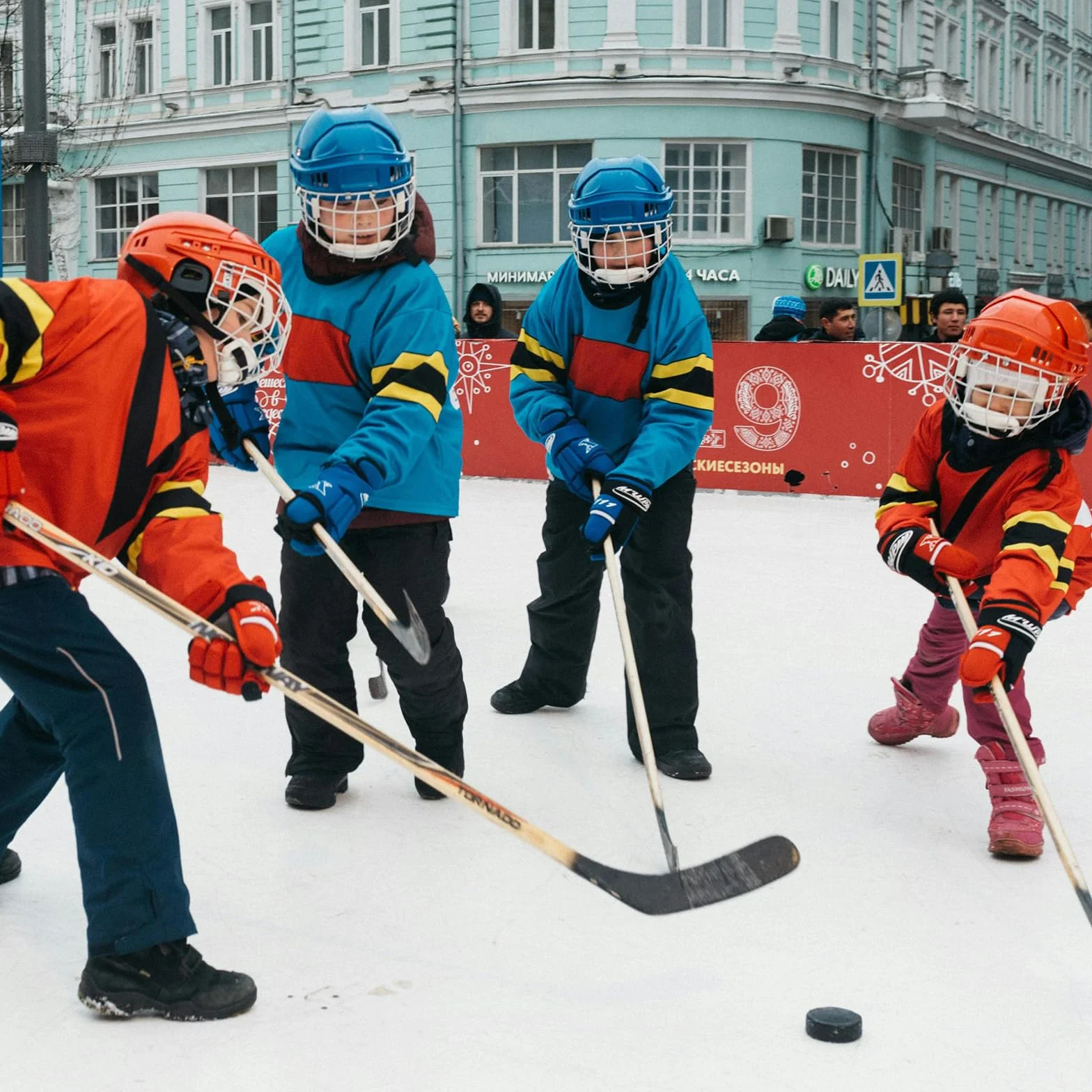 Palets de Hockey sur Glace Classiques Lot de 18