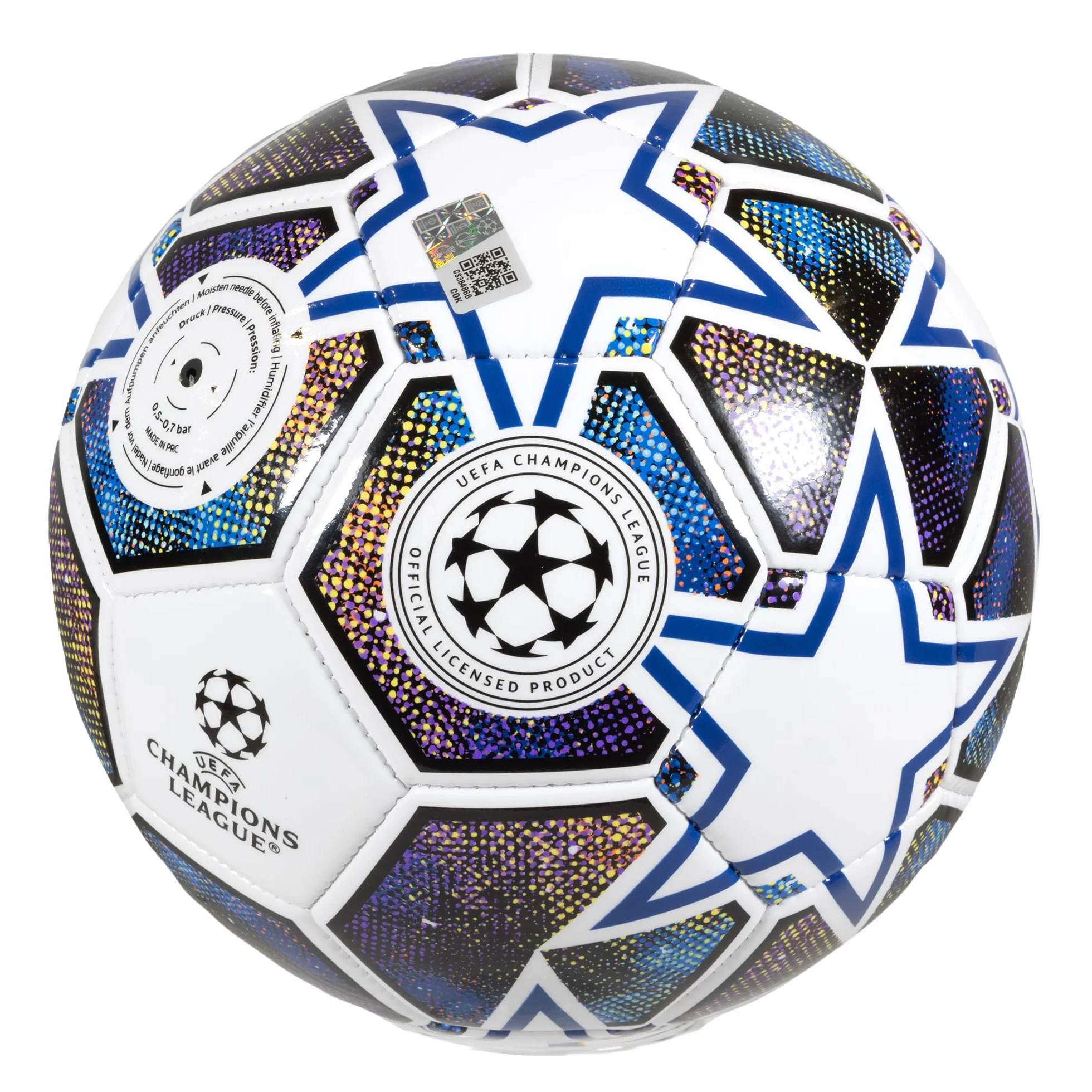 Ballon de Football Hy-Pro UEFA Champions League Taille 5 Officiel Entraînement Match