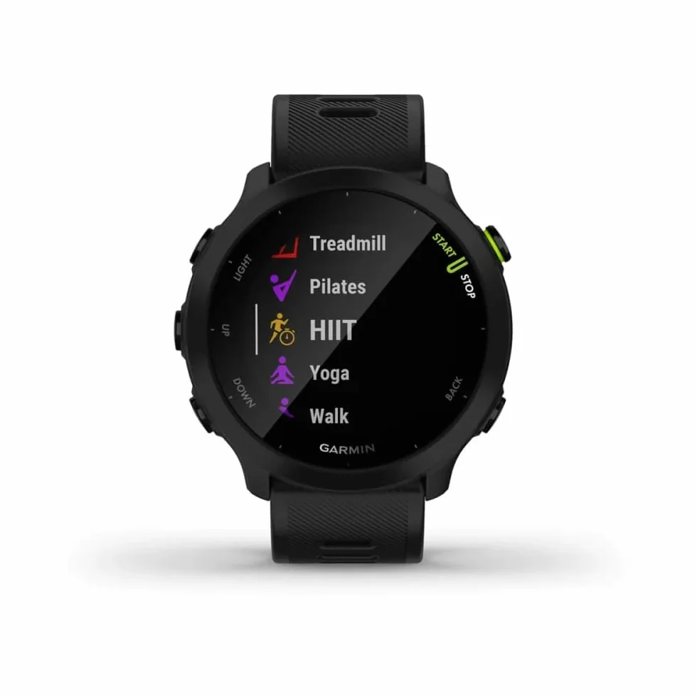 Garmin Forerunner 55 Montre GPS Running avec Cardio au Poignet Noir 42 mm