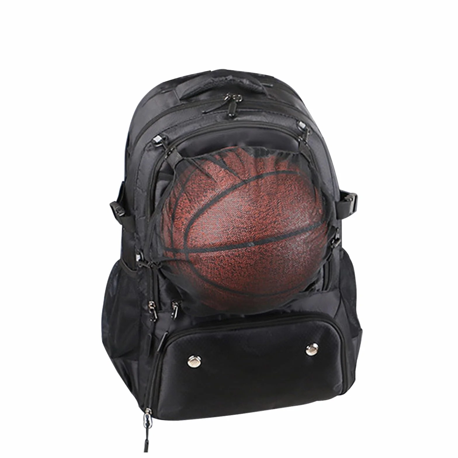 Sac à dos de basket-ball 40L avec compartiment pour ballon et chaussures, léger et respirant