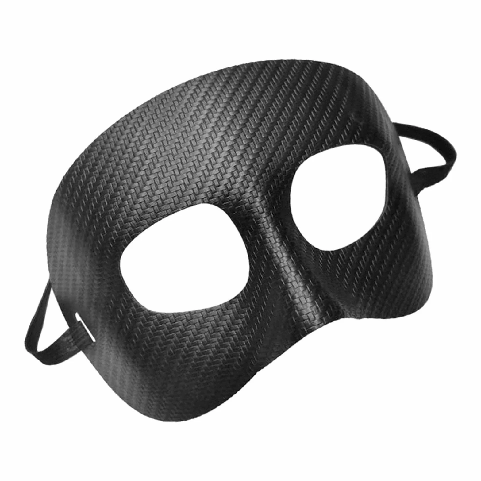 Demi-masque protecteur nez basket-ball football Noir