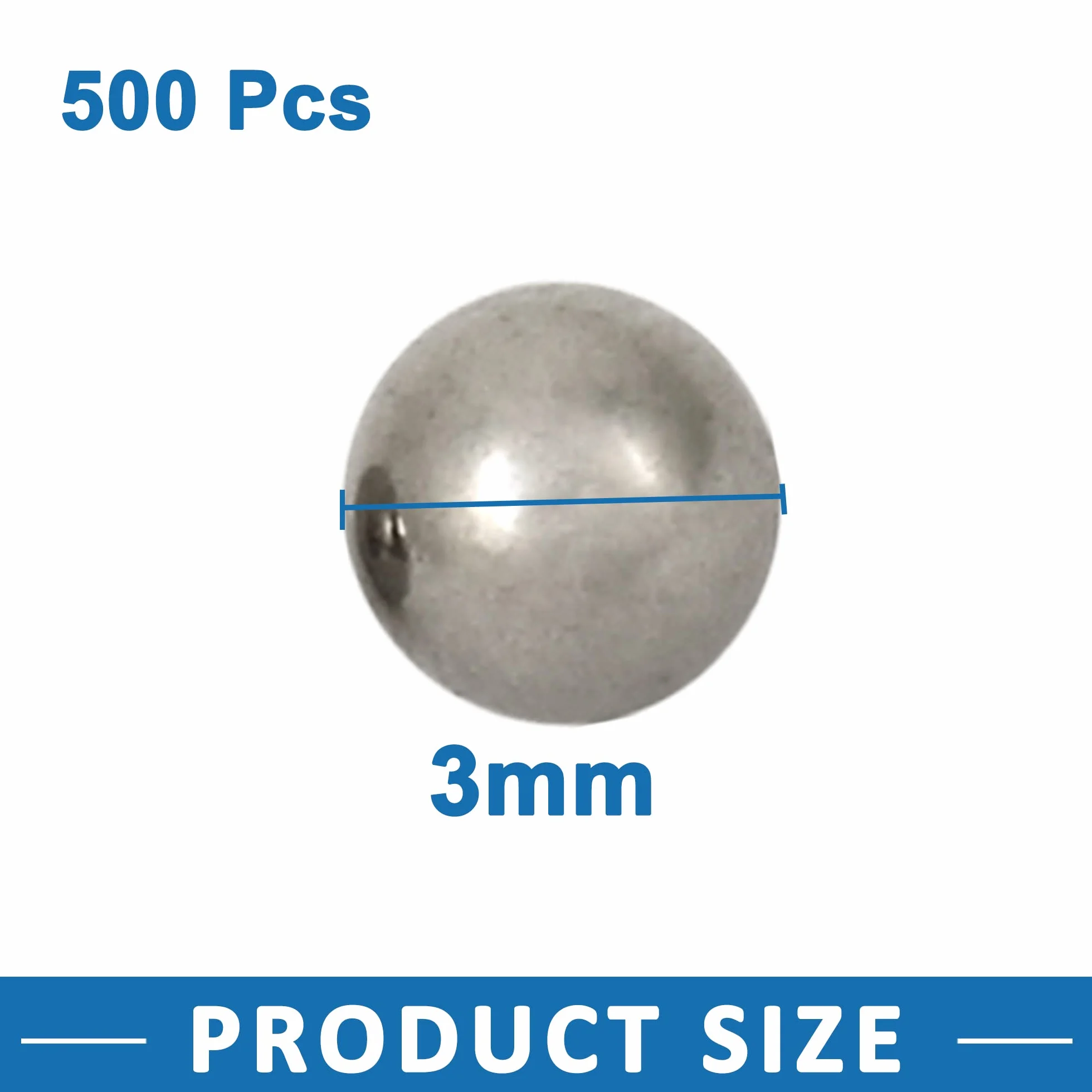 ABSOPRO Roulement à billes Vélo Roue 3mm Carbone Acier Ensemble 500