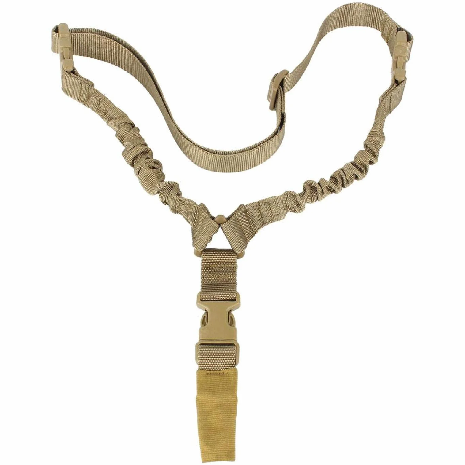 Tactique Sangle de Pistolet Multifonction en Caoutchouc 1 Point Réglable Airsoft