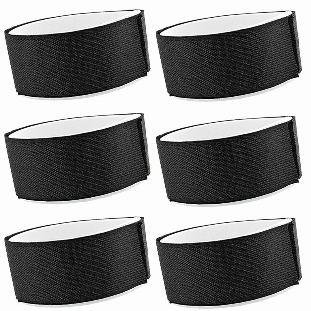 Sangle de Ski NHQ 6 Pièces, Dispositif Retenue Frein Ski, Attache Ski Nylon Réglable pour Snowboard