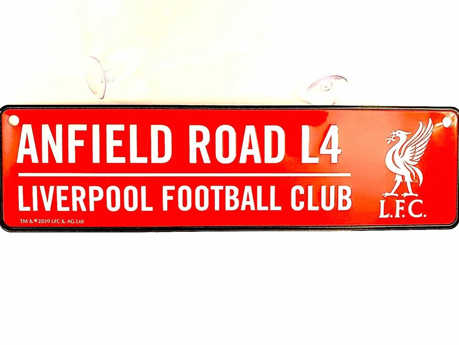 Liverpool Football Club Mini plaque de rue Rouge