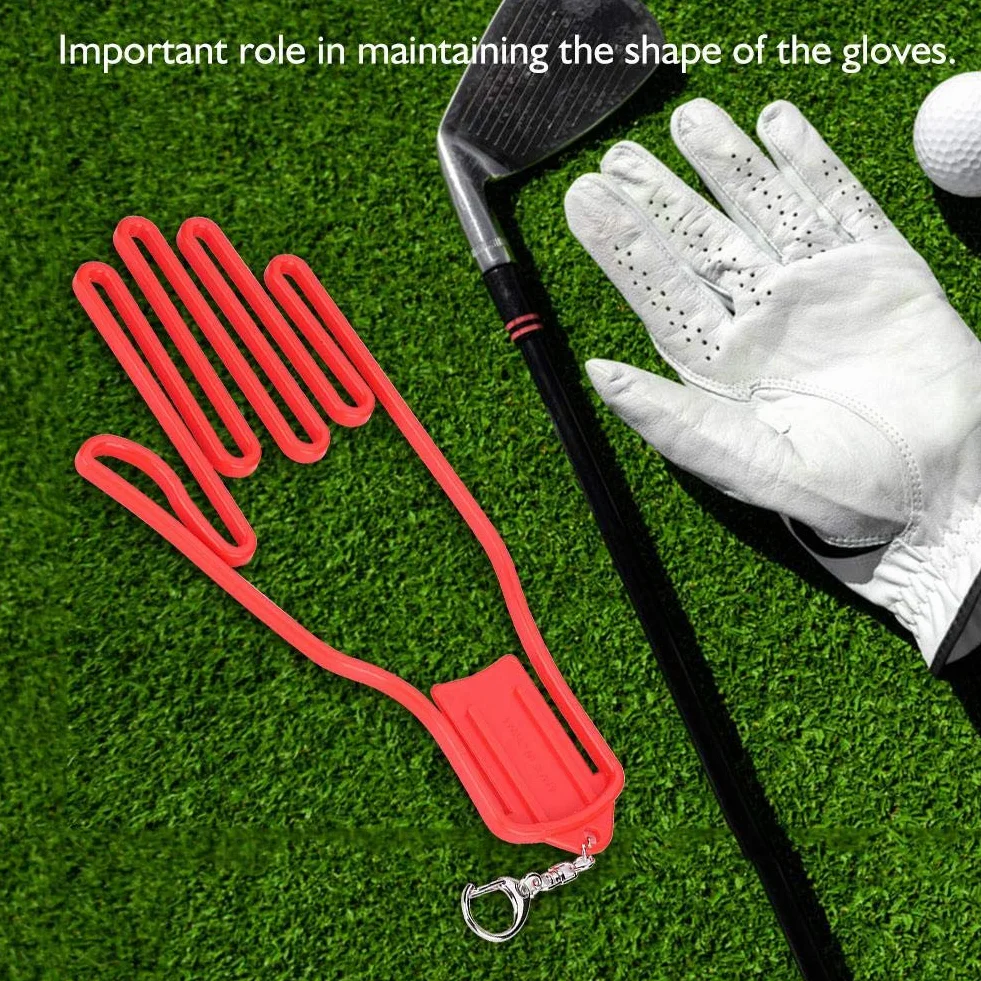 Gants de Golf Civière Support de Cintre Plastique Keeper Cadre Rack Gant Shaper