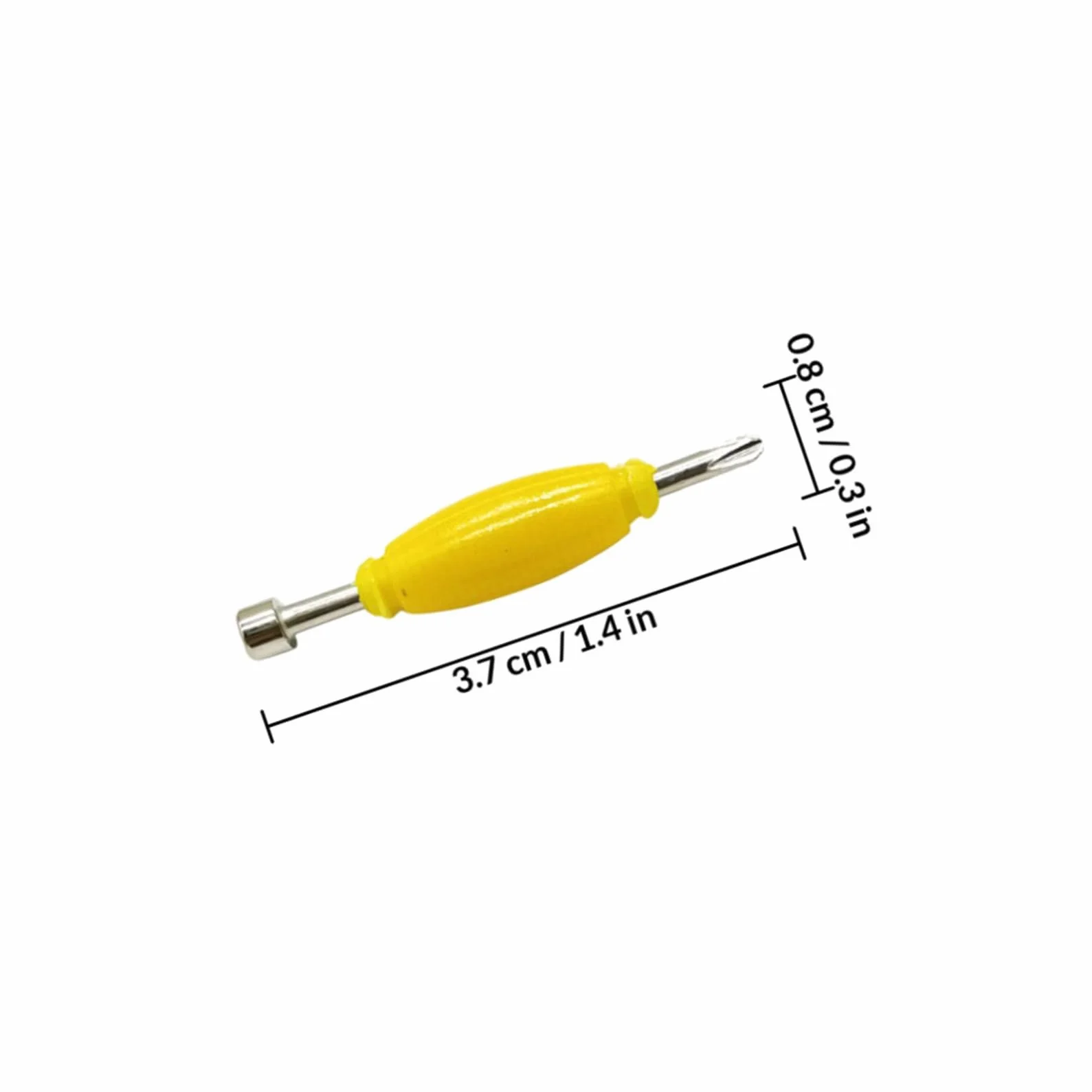Jeu De 12 Mini Tournevis Double Tête Pour Planche À Doigts Outils De Réparation Portable