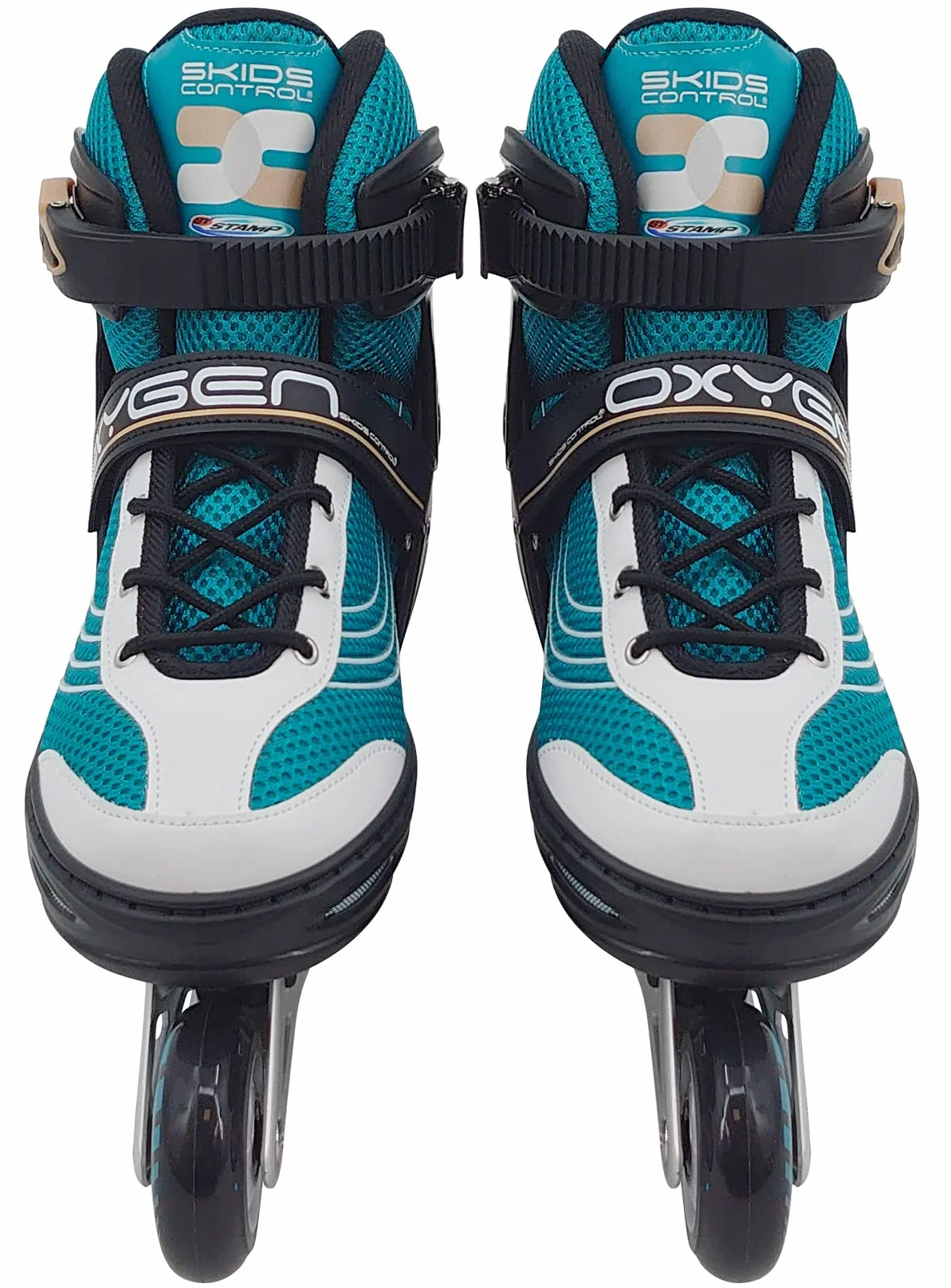 Patins en Ligne Ajustable Semi-Soft SKIDS Control Oxygen T. 42-45 Blue-Black