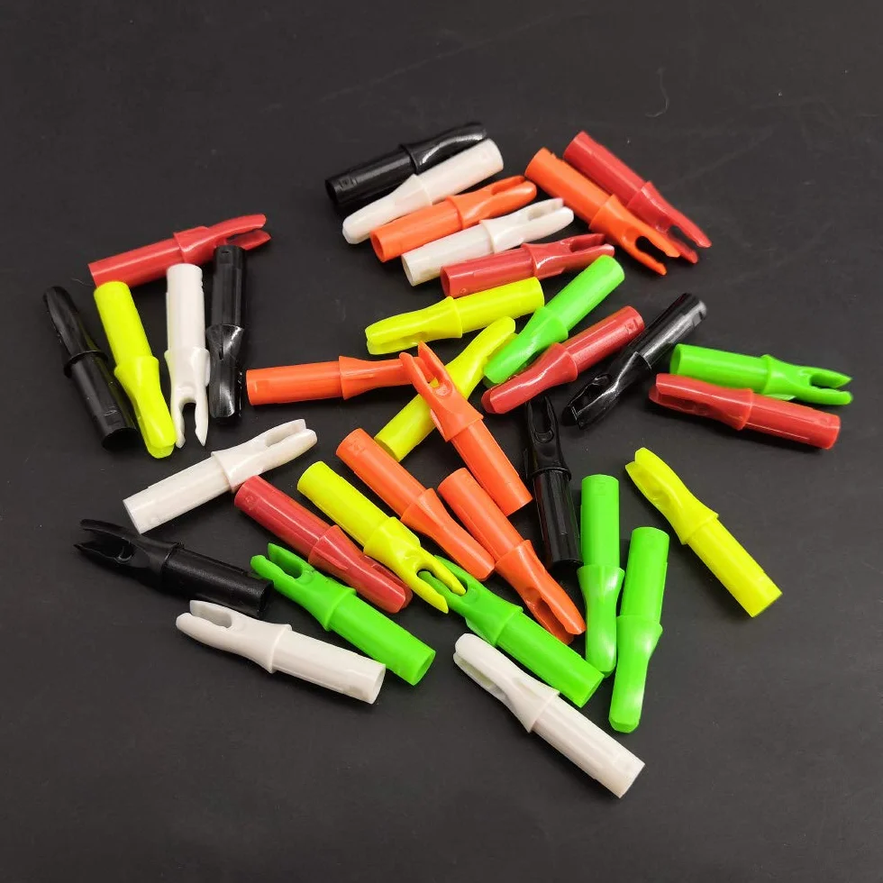 Encoches de Flèche en Plastique pour ID 6.2mm - 50pcs