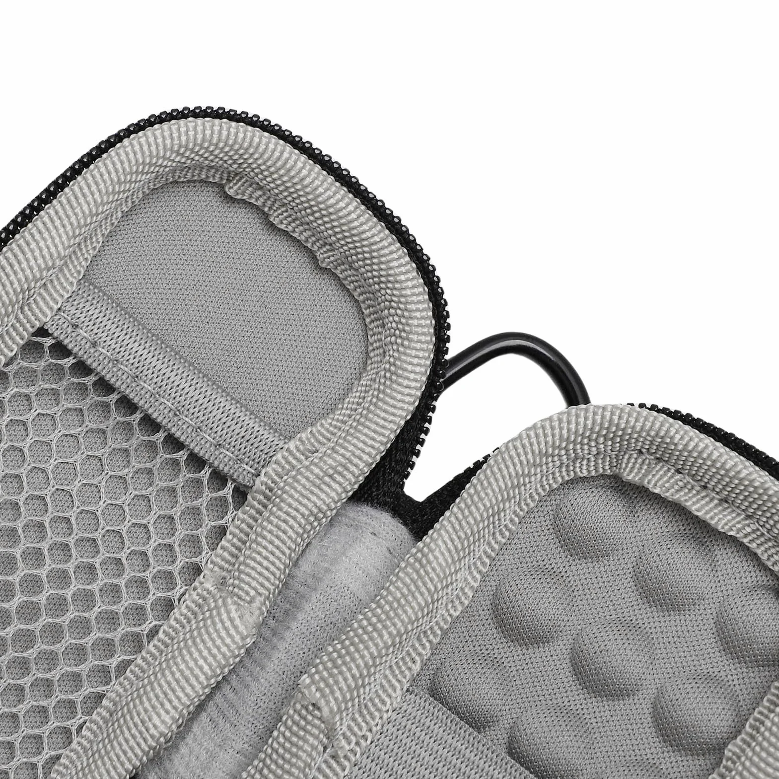 Étui de Transport Rigide pour Kardia Mobile 6L 1L Imperméabilisant PU EVA Sac de Rangement de Voyage Rond