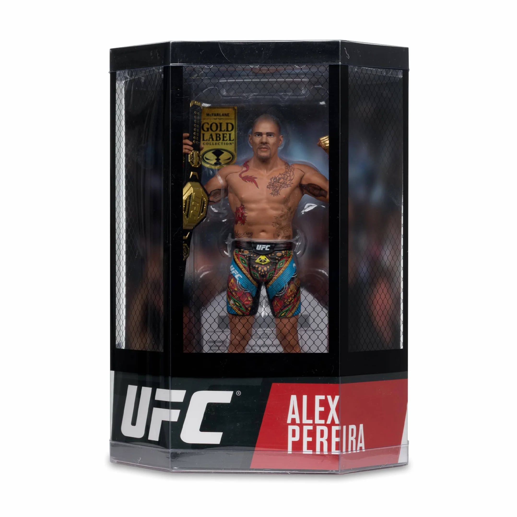 McFarlane UFC Alex Pereira Figurine Gold Label SportsPicks 17,8 cm