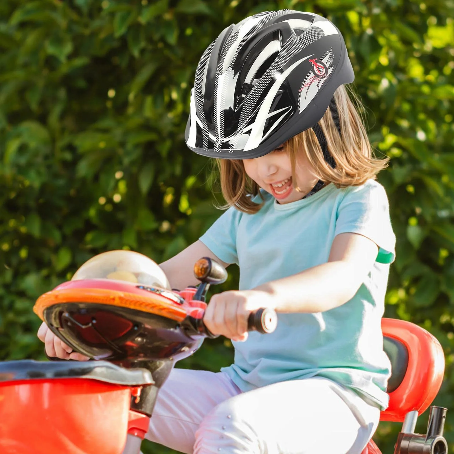 Casques de skateboard Lambo pour enfants - Casque de protection multi-sports réglable vélo, skateboard, football