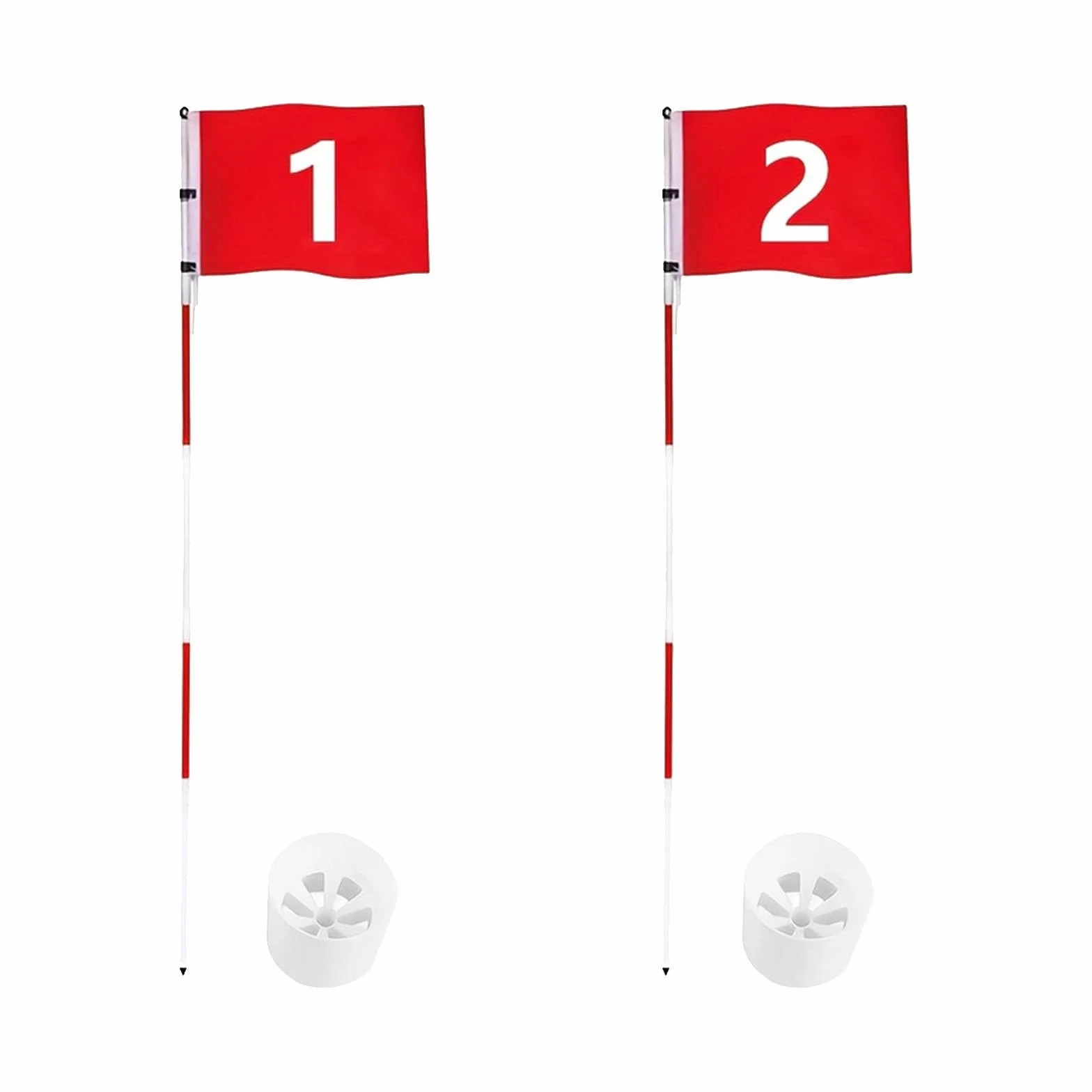 Drapeau de Golf et Drapeaux numérotés pour Trous, Putting Green extérieur