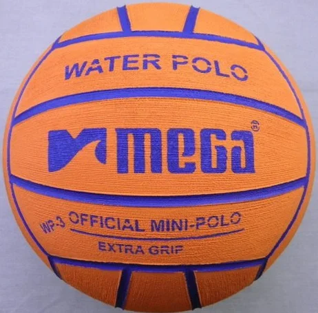 L'Eau Polo Boule Mega Design Orange Taille 3 Mini-polo