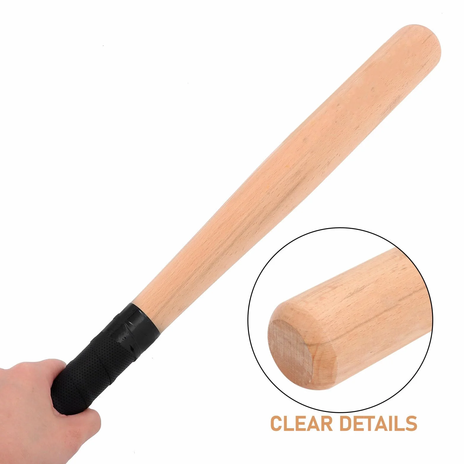 VANZACK Batte de Baseball en Bois Massif 54cm pour Enfants Adolescents Adultes Entraînement Compétitions