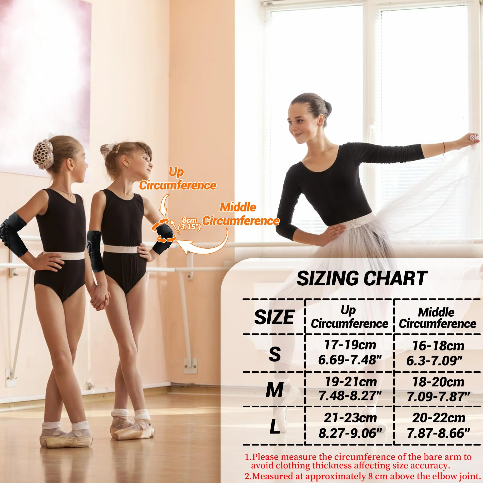 Coudières Enfant Ajustement Serré Manchon Bras Compression Tampons Eponge Protection Coude Sport Boxe Danse Football